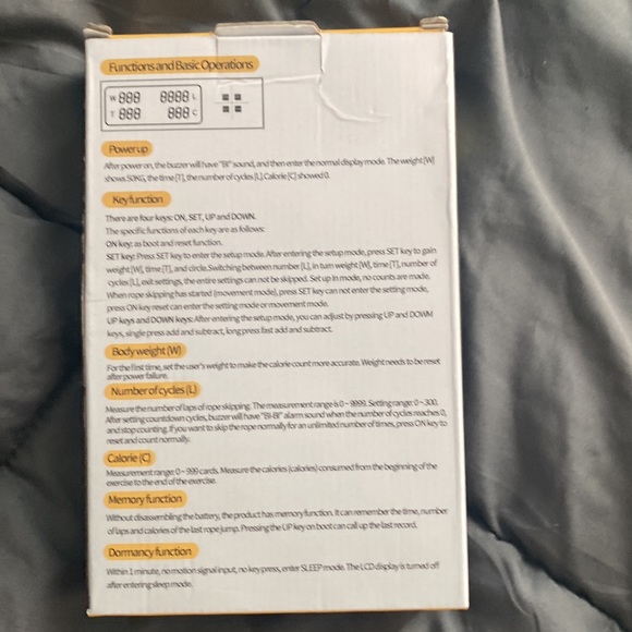 Electronic, counting, skipping rope. - Picture 2 of 5